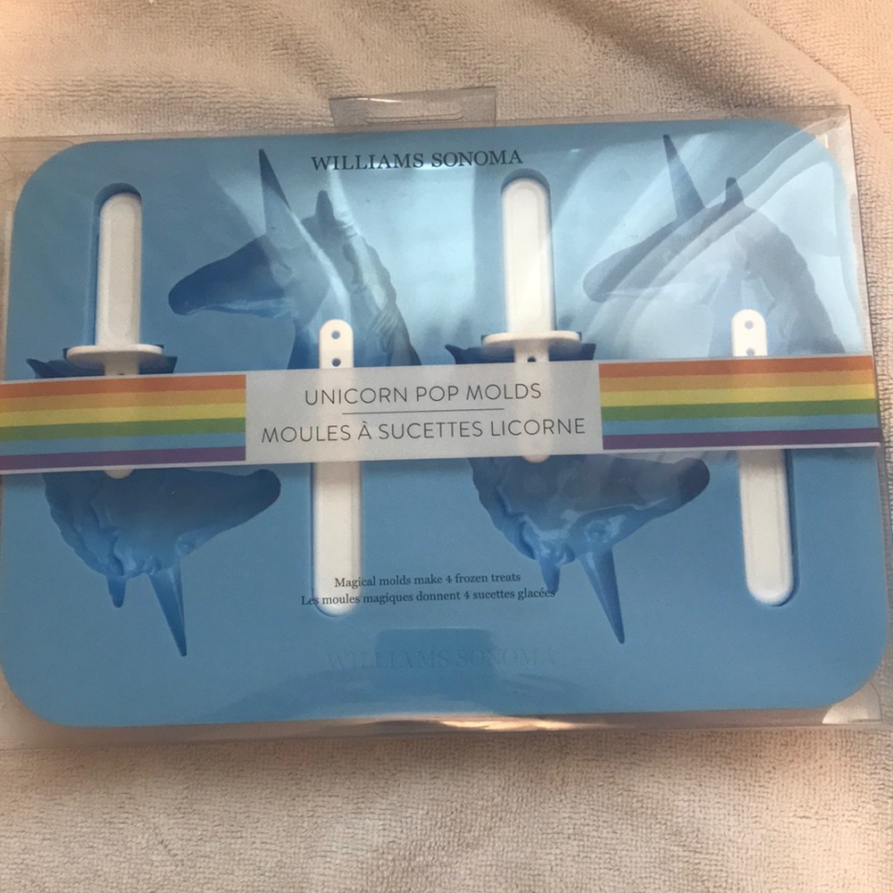 Williams Sonoma Unicorn POPsicle molds  🦄